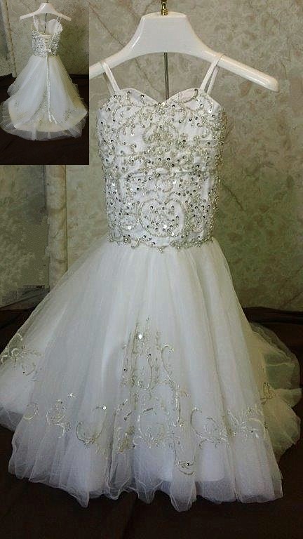 Mermaid wedding dress outlet for little girl